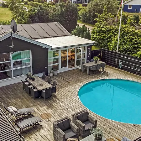 Holiday home Beautiful In With Outdoor Swimming Pool Logstrup