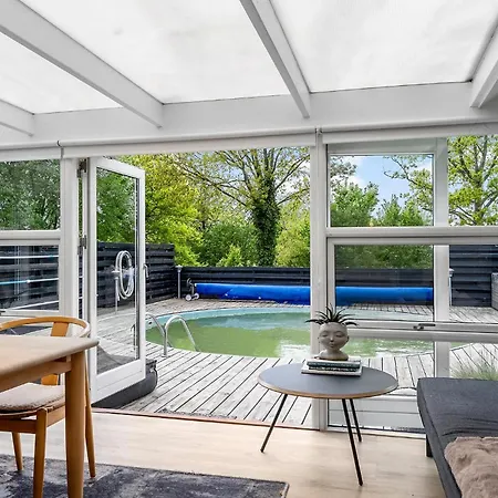 Holiday home Beautiful In With Outdoor Swimming Pool Logstrup